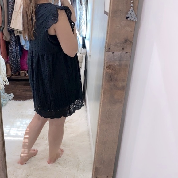 Black boho dress size XLarge - Picture 4 of 8